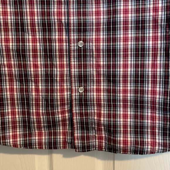 Levi’s men’s western short sleeve pearl snap shirt size medium - Picture 3 of 7